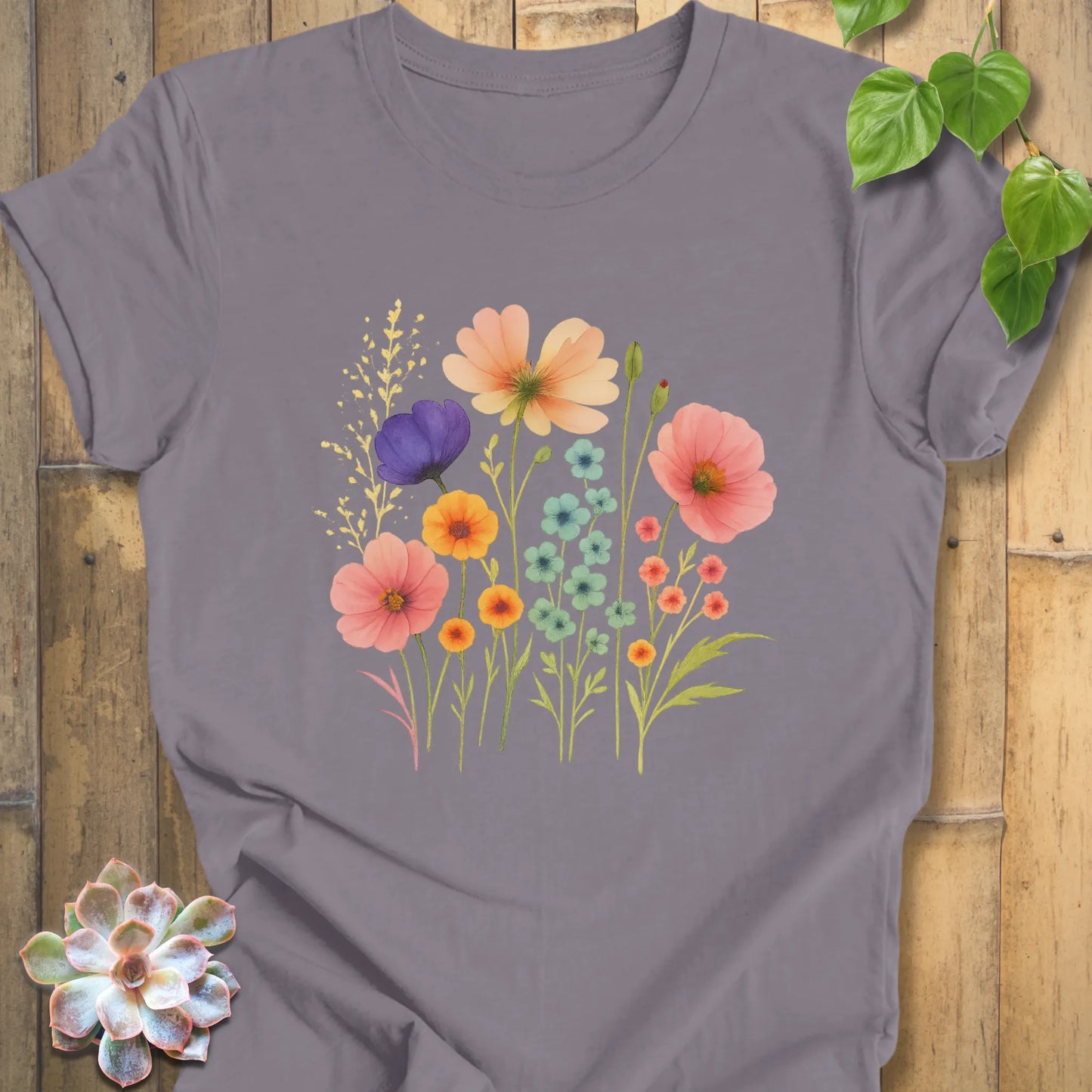 native floral tee