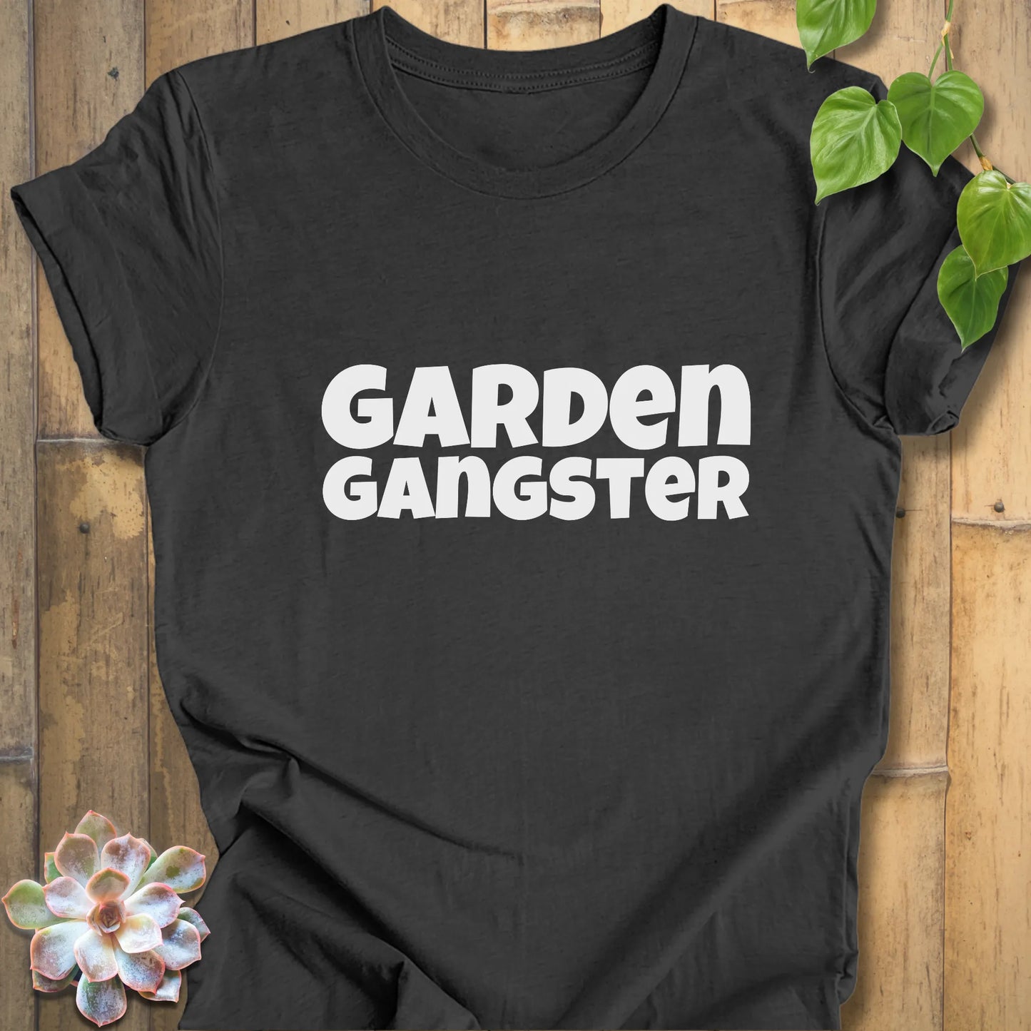 Gangster gardening shirt