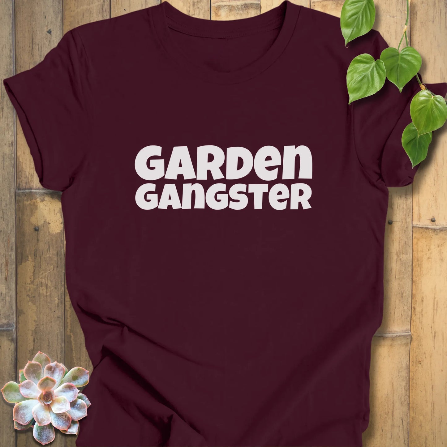 Plant lover gangster shirt