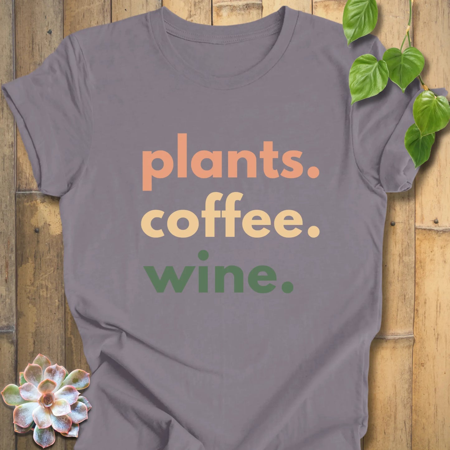 coffee wine tshirt