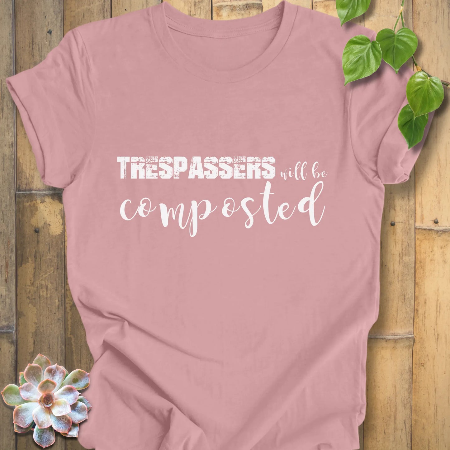 Gardening pun t-shirt USA