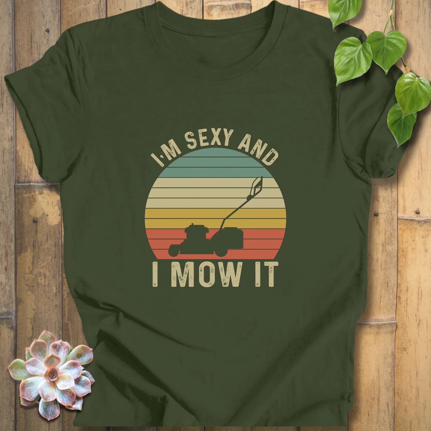 Funny gardening graphic tee