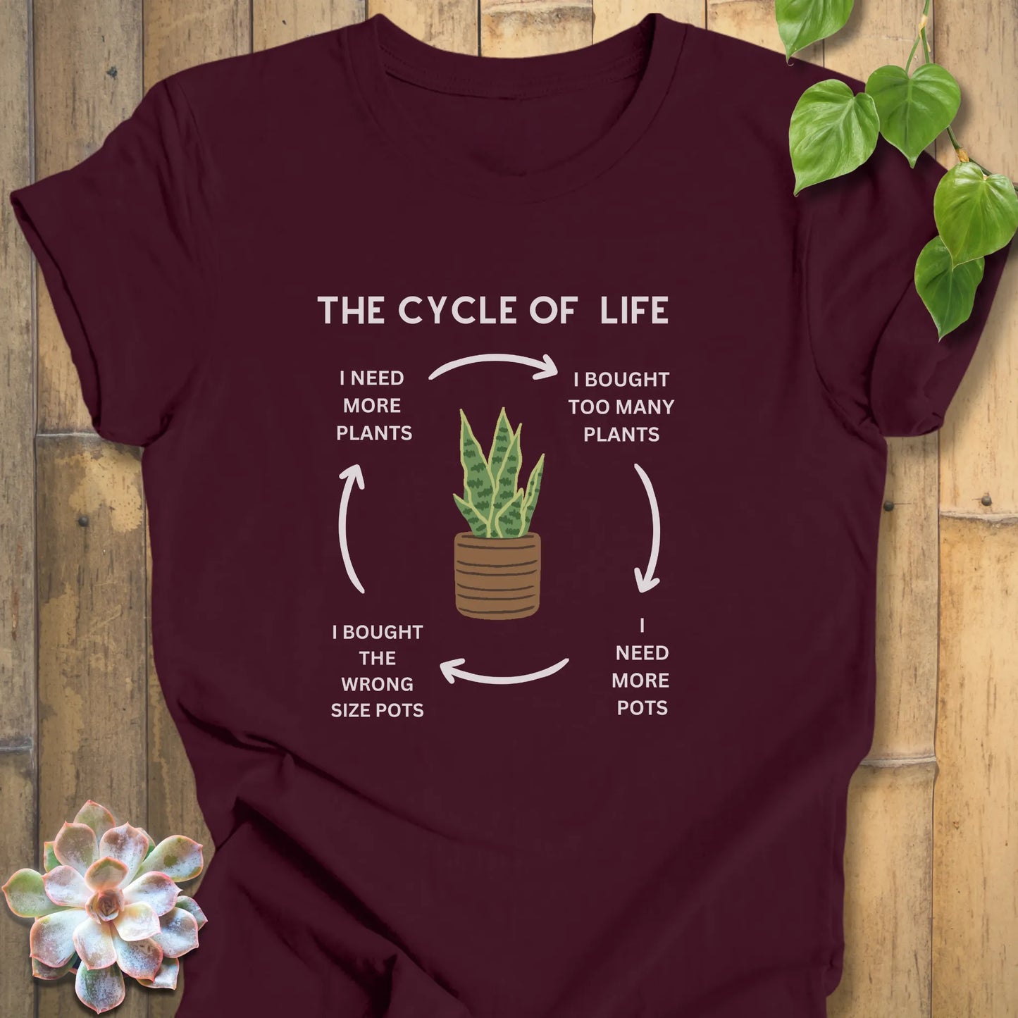 Artistic Print T-Shirt