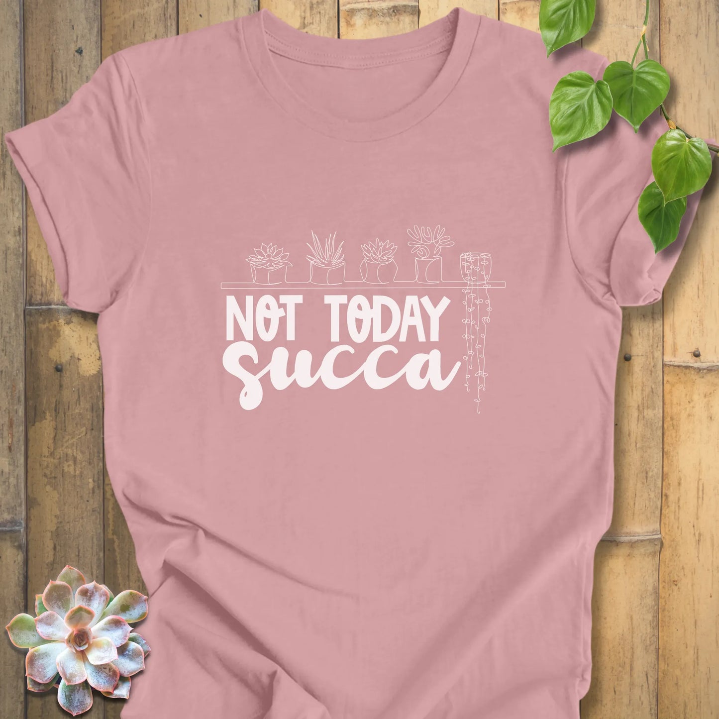 Succulent Themed Apparel