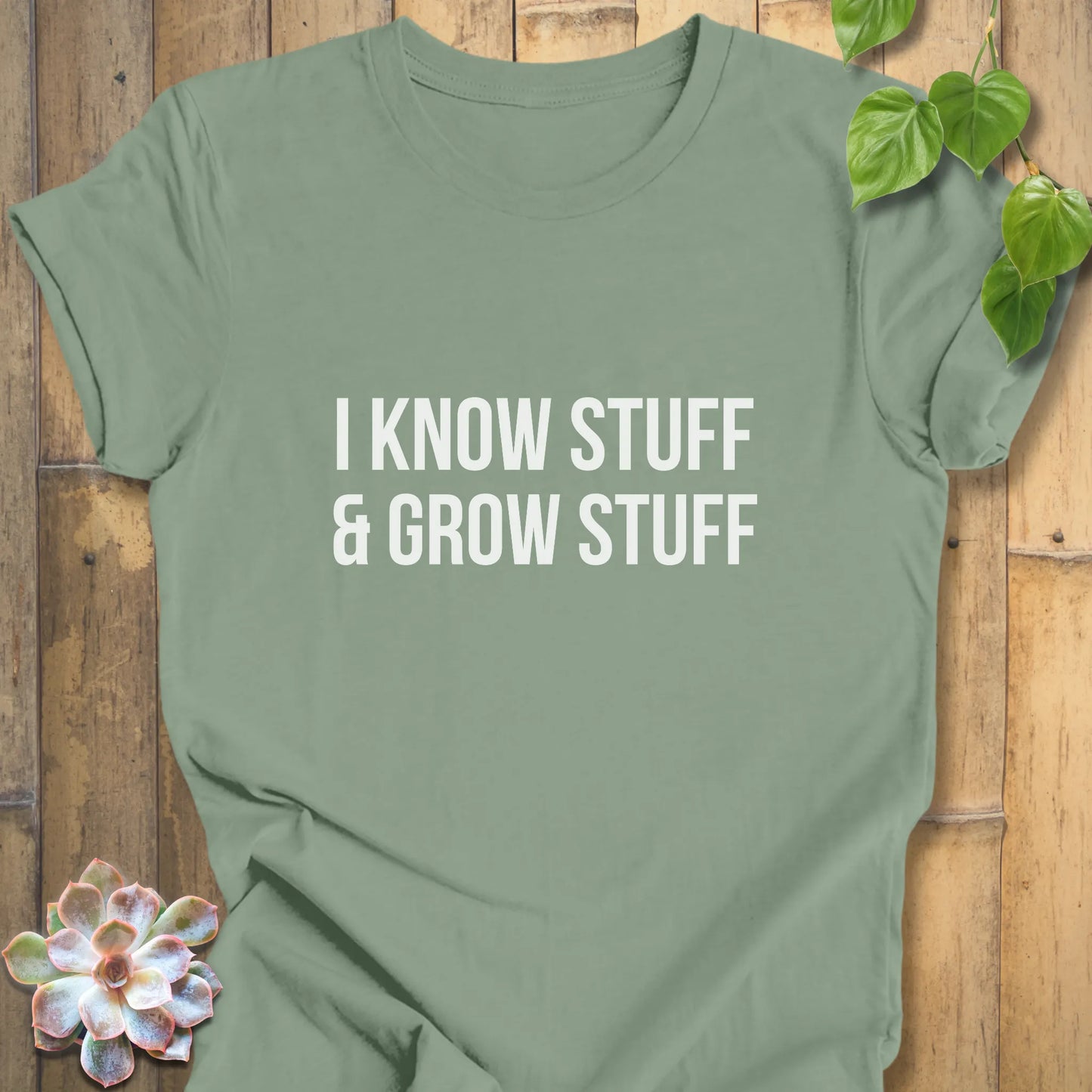 Funny plant lover T-shirt for men and women