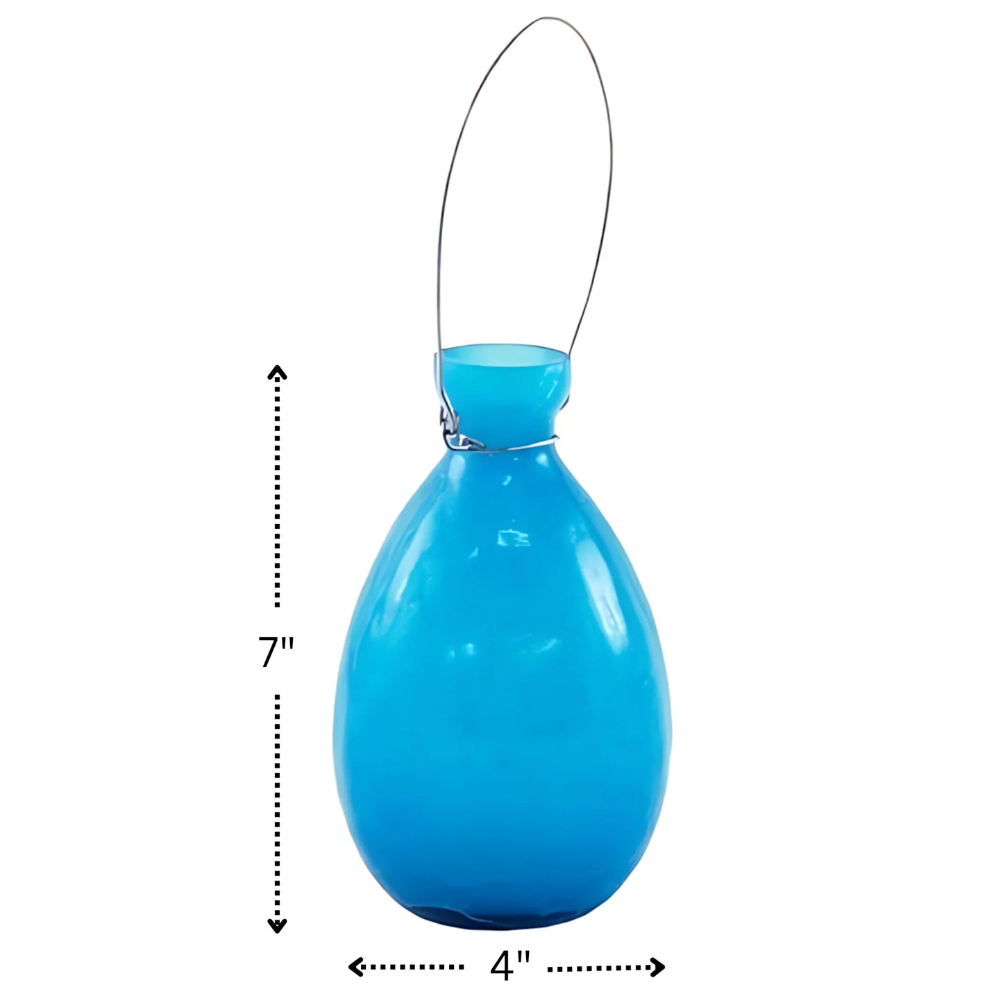 Achla Tear Rooting Vase – Teal, Decorative Propagation Display