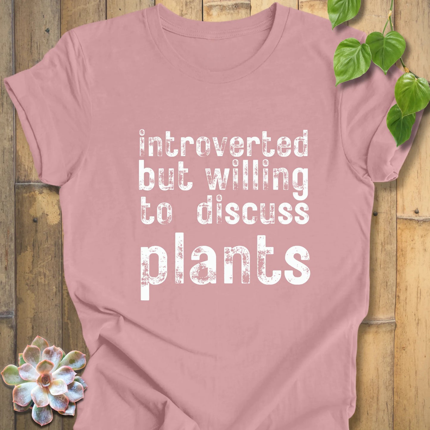 Introvert plant enthusiast shirt