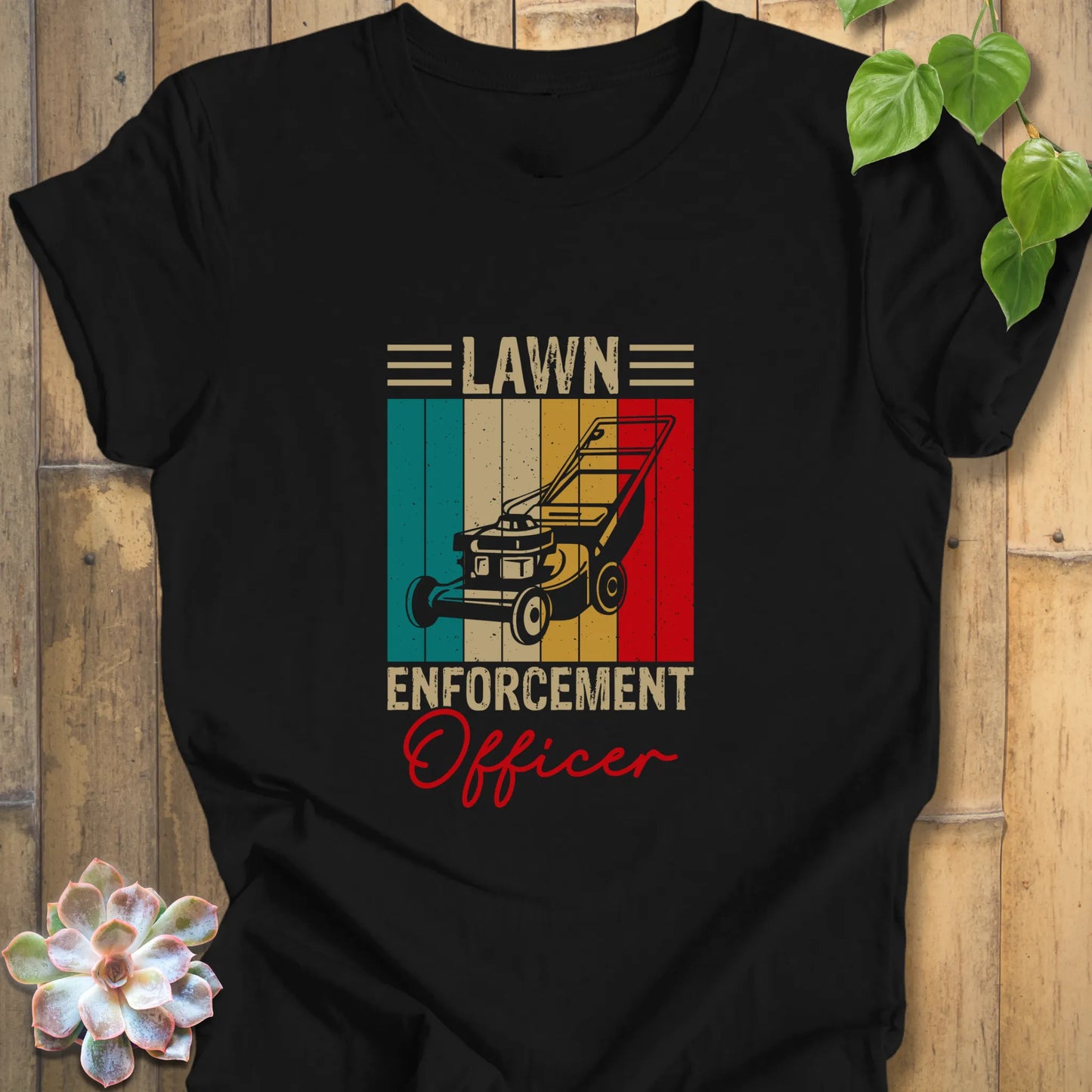 Lawn enforcement officer t-shirt
