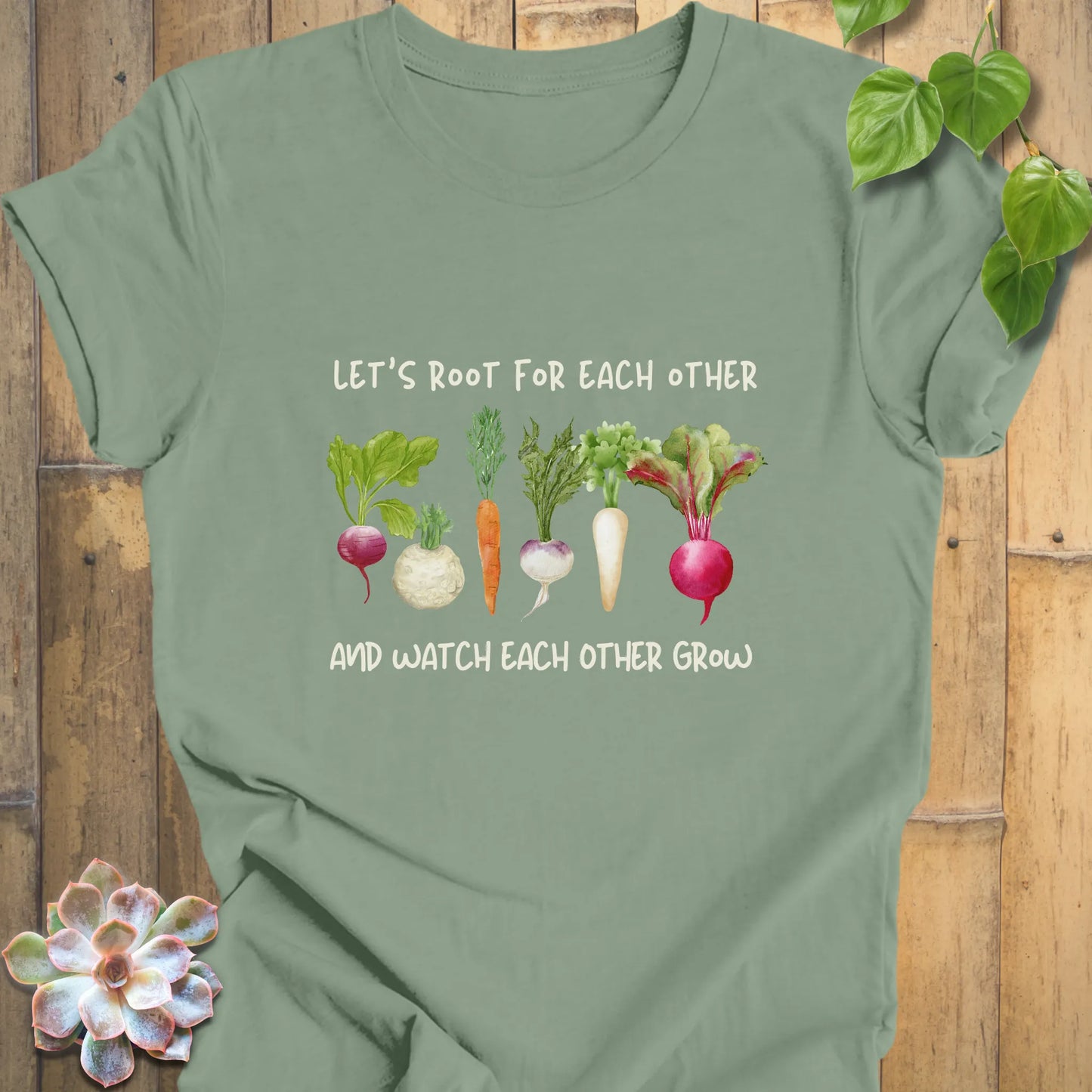 Eco-friendly graphic tee