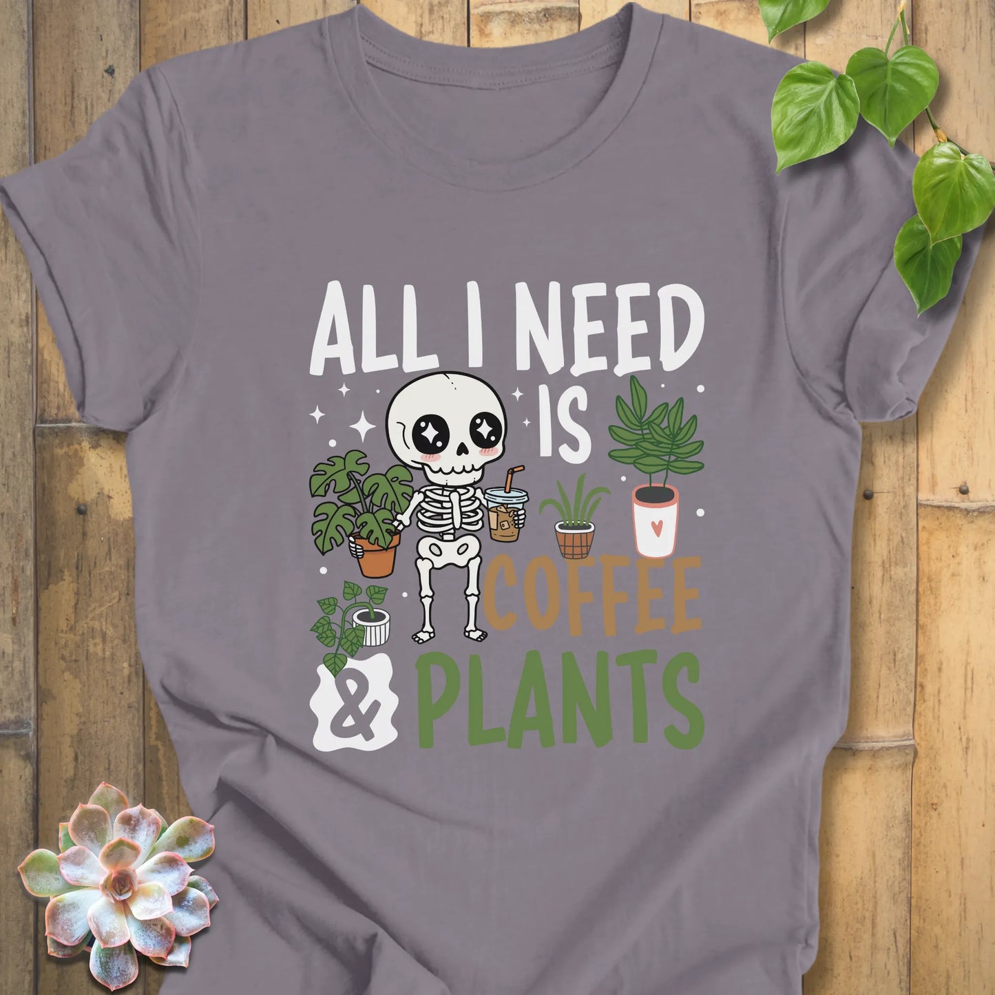 Caffeine and Plants Shirt