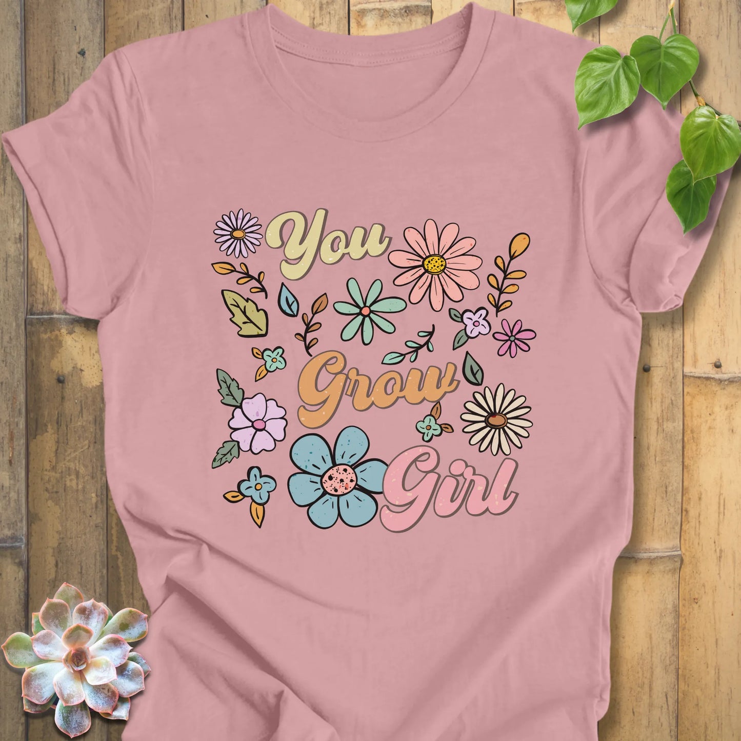 Motivational Plant Tee