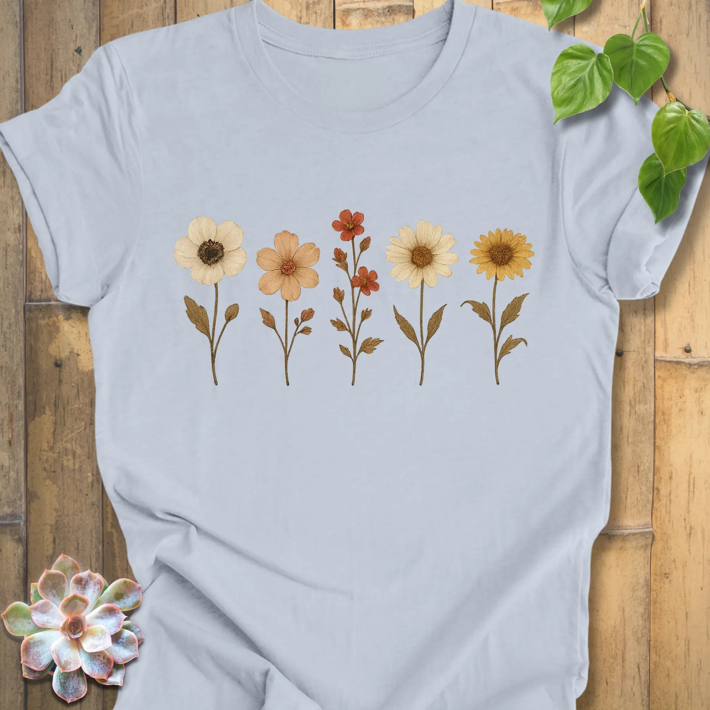 nature inspired graphic shirt