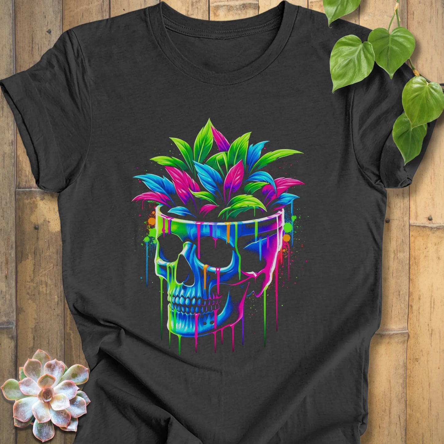 Flower Skull Shirt