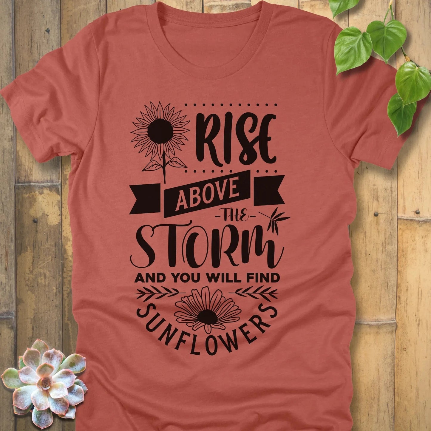 Heather Clay / S Above The Storm T-Shirt T-Shirt