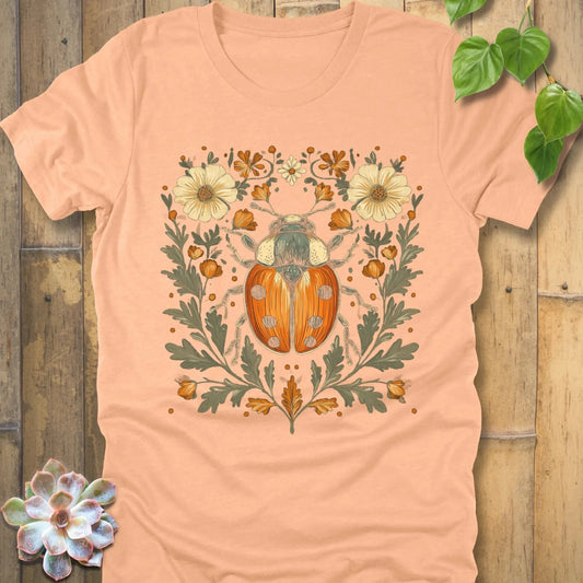 Heather Peach / S Blossem Beetle T-Shirt T-Shirt