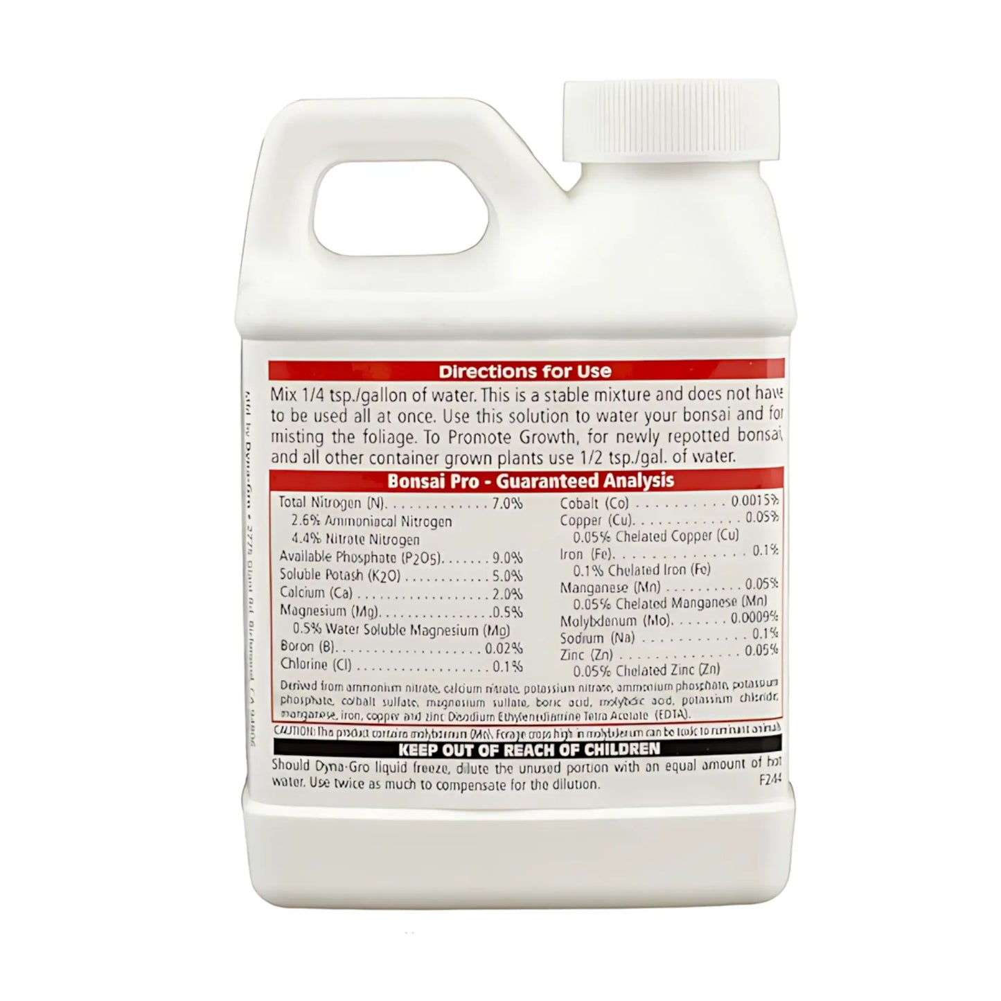 Bonsai Pro Fertilizer Gardening Supplies