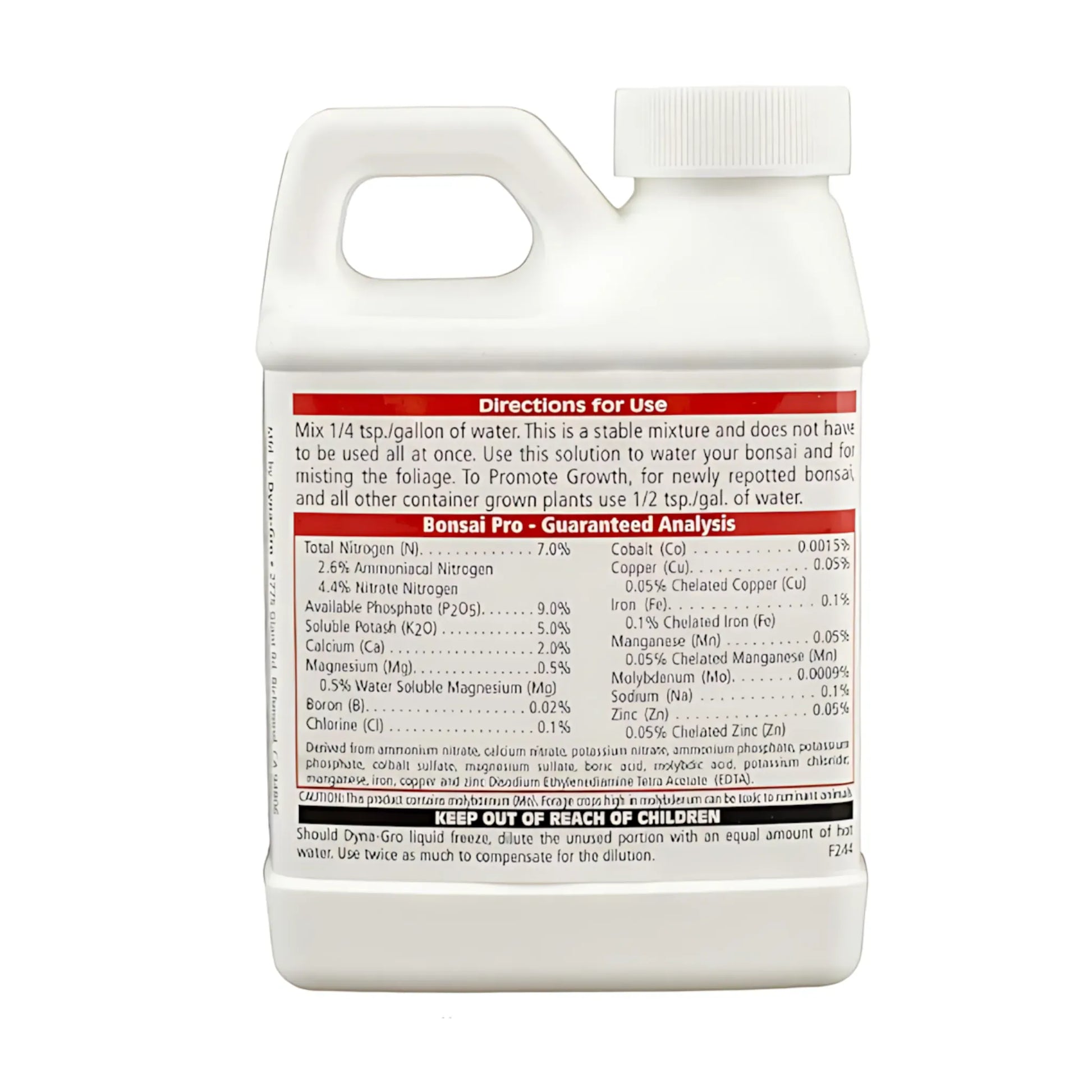 Bonsai Pro Fertilizer Gardening Supplies