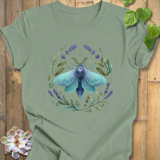 Sage / XS Botanic Moth T-shirt T-Shirt