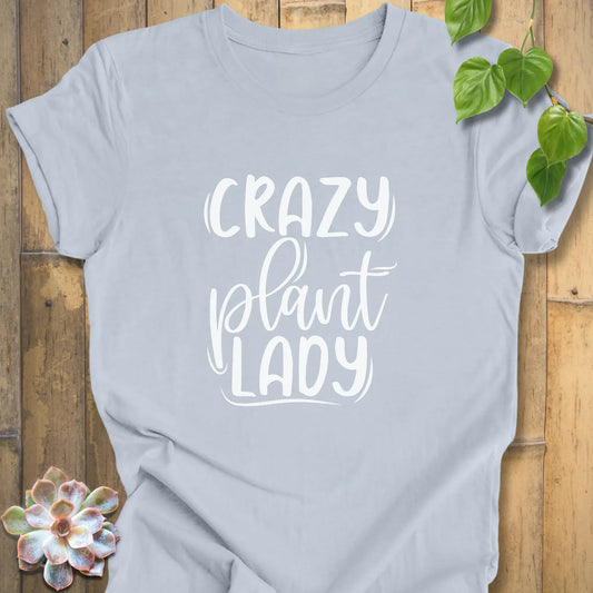 Light Blue / XS Crazy Plant Lady - T-Shirt T-Shirt