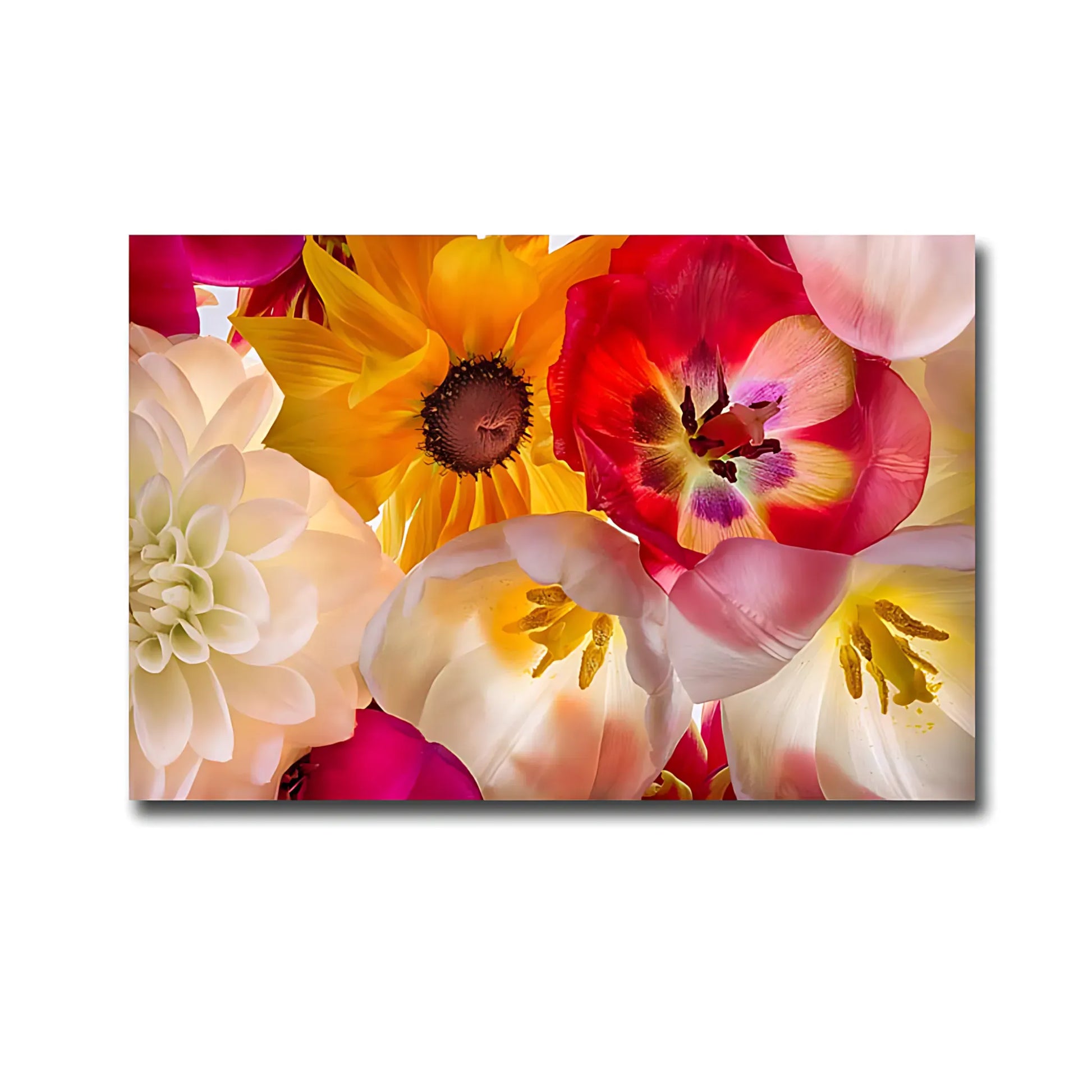 Elegant Floral Canvas Art Home Decor