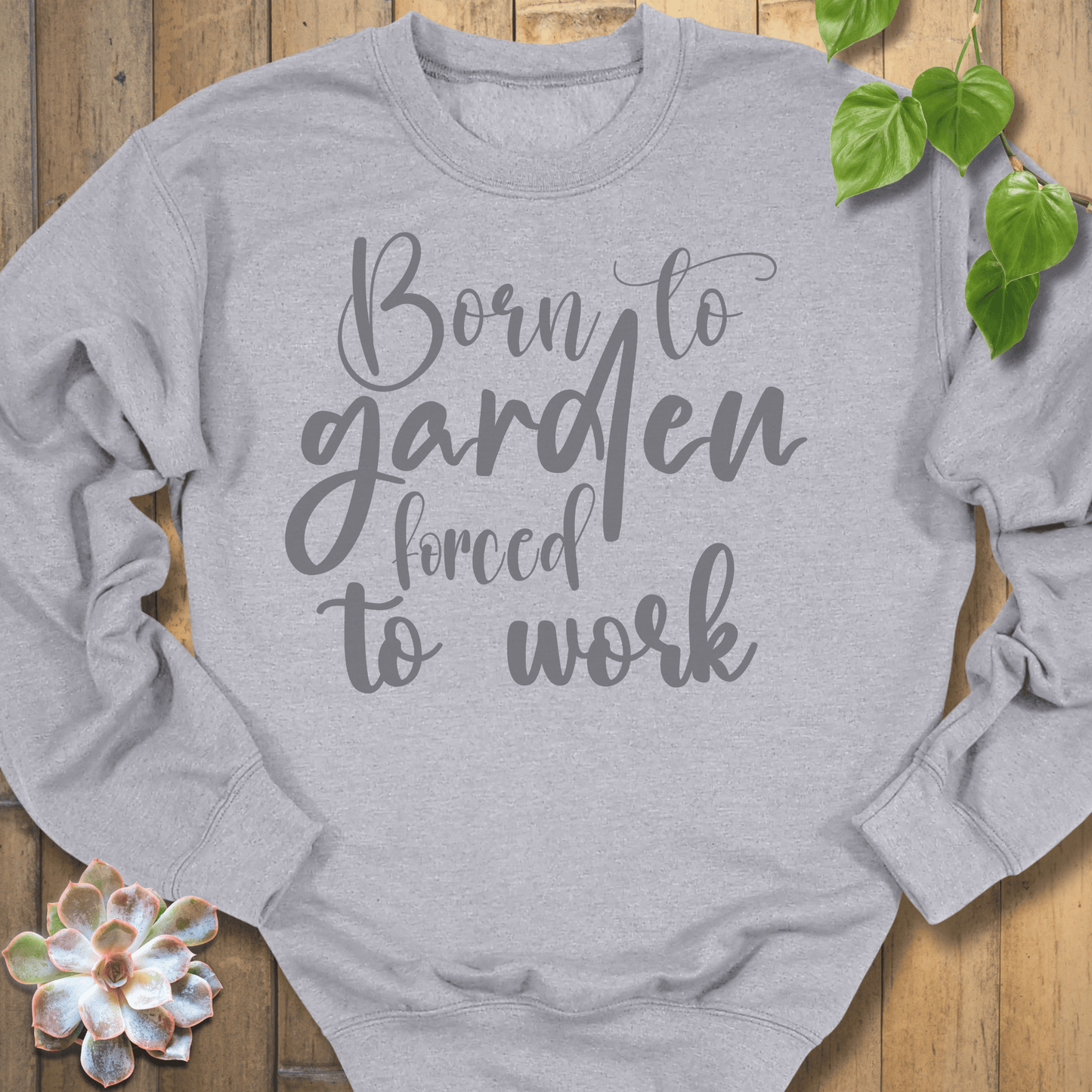 Sport Grey / S Forced To Work Sweatshirt Sweatshirt