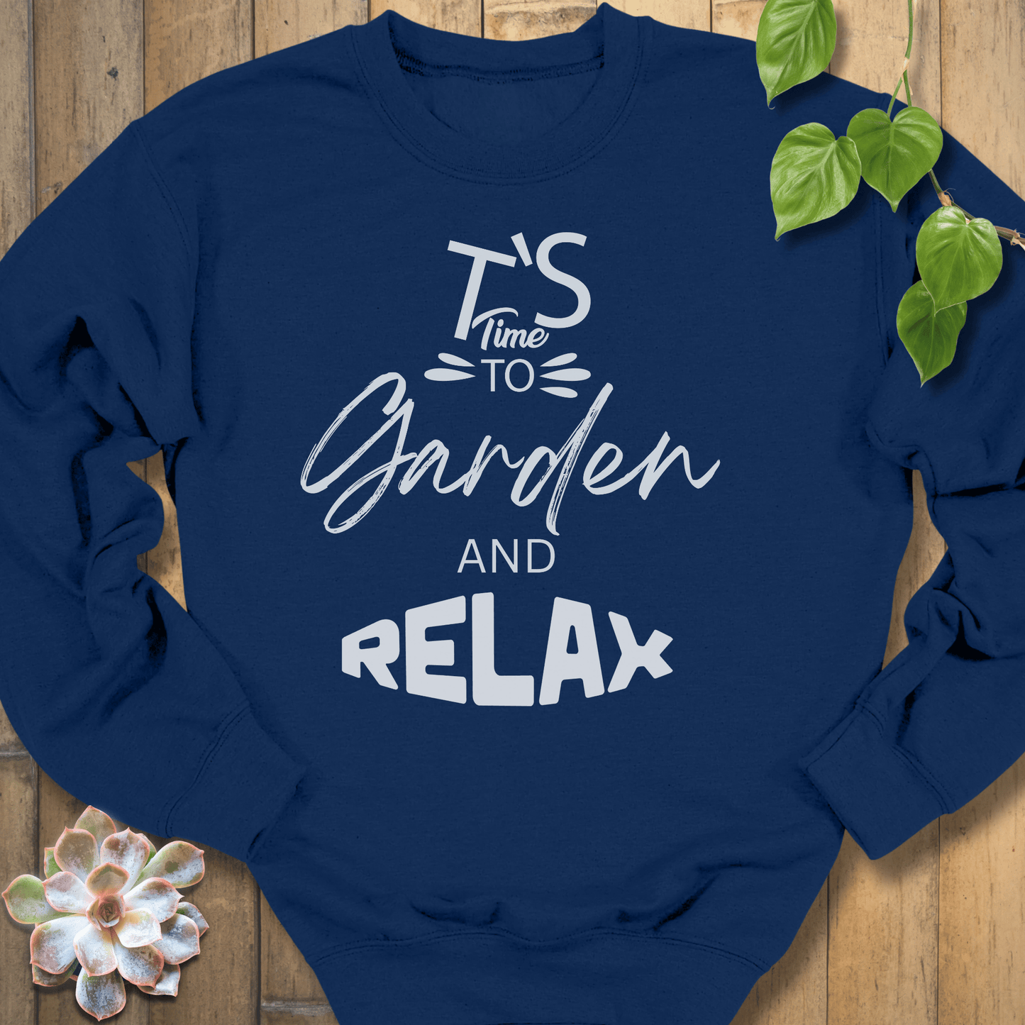 Navy / S Garden And Relax Sweatshirt Sweatshirt