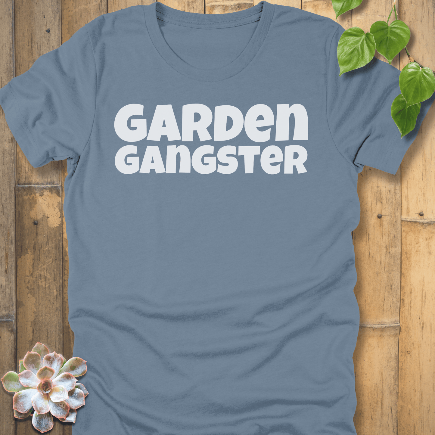 Steel Blue / S Garden Gangster T-Shirt T-Shirt