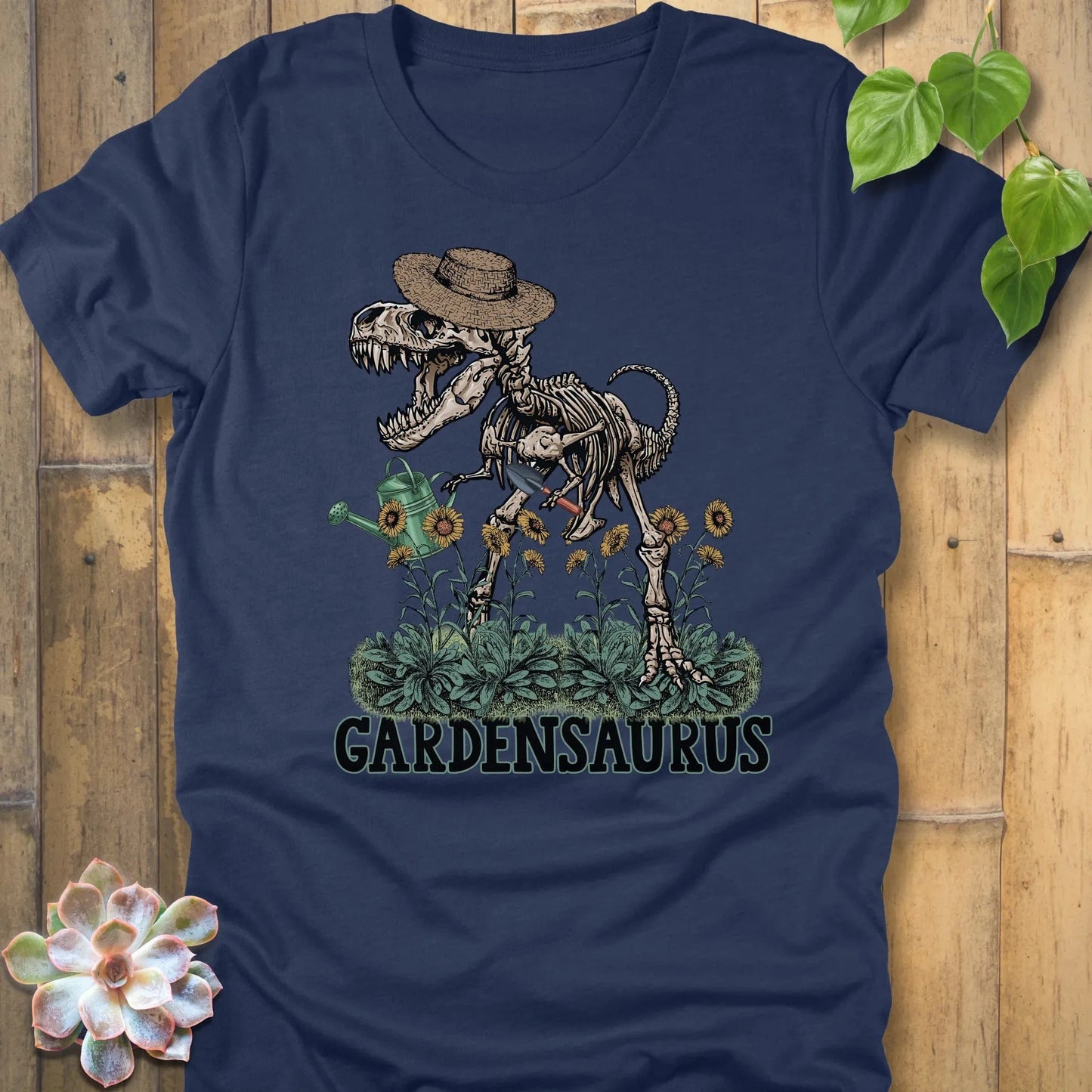 Heather Navy / S Gardensaurus T-Shirt T-Shirt
