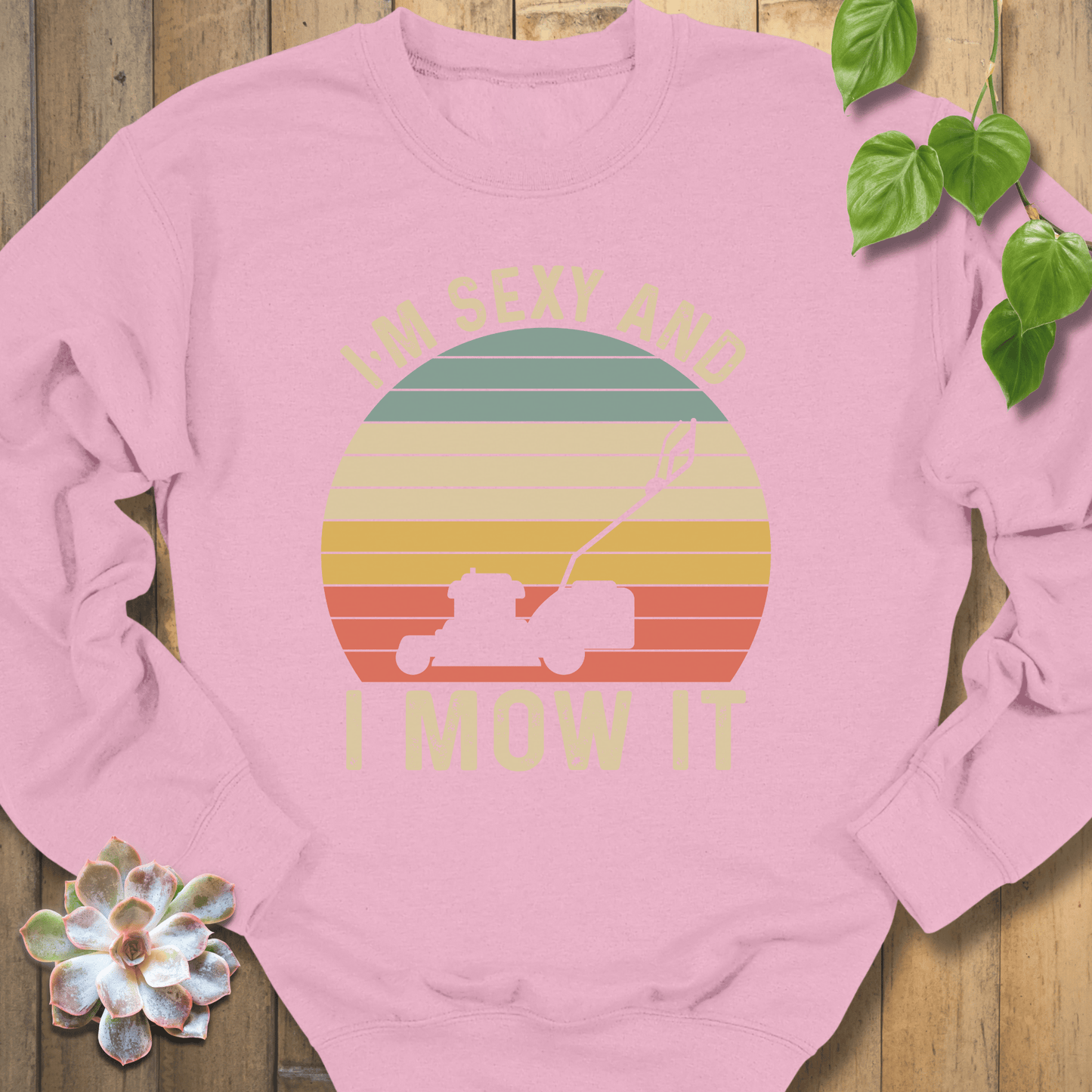 Light Pink / S I'm Sexy Sweatshirt Sweatshirt