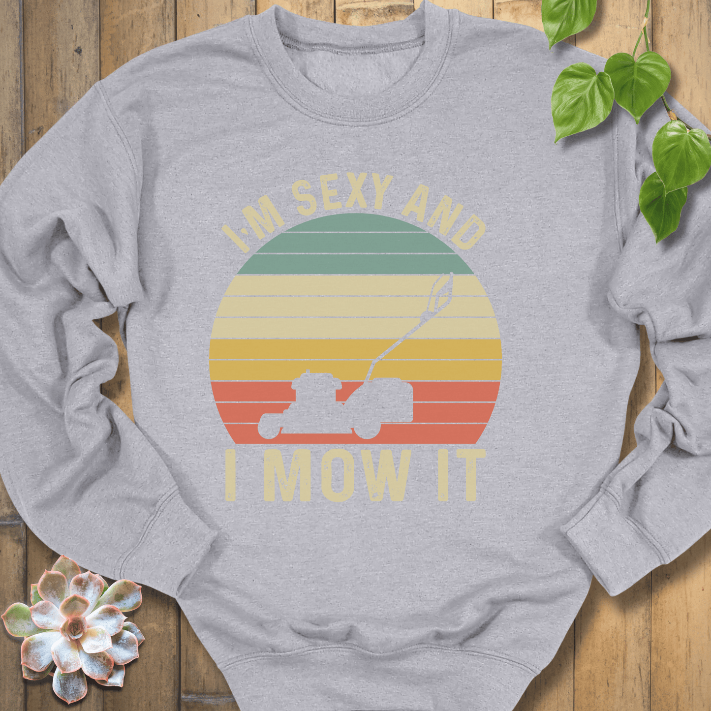 Sport Grey / S I'm Sexy Sweatshirt Sweatshirt