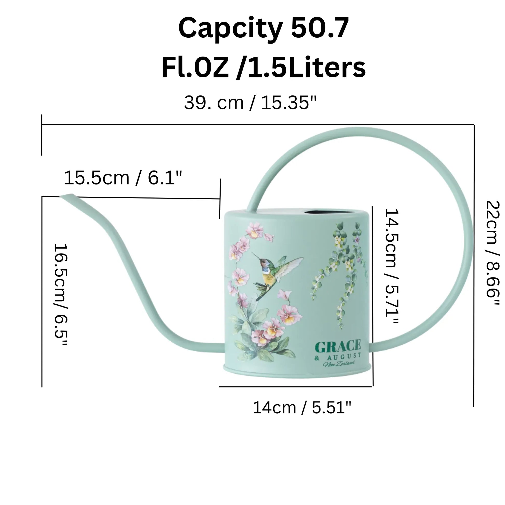 Indoor Watering Can with Spray Mist Bottle | Three color options Garden Accessories