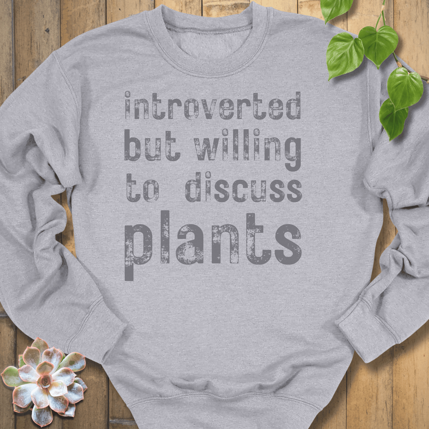 Sport Grey / S Introverted Sweatshirt Sweatshirt