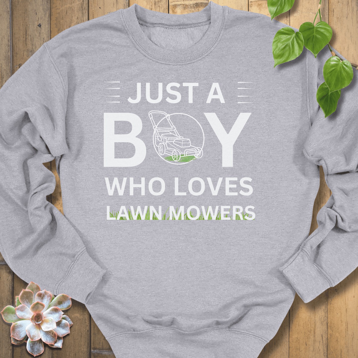 Sport Grey / S Just A Boy Sweatshirt Sweatshirt