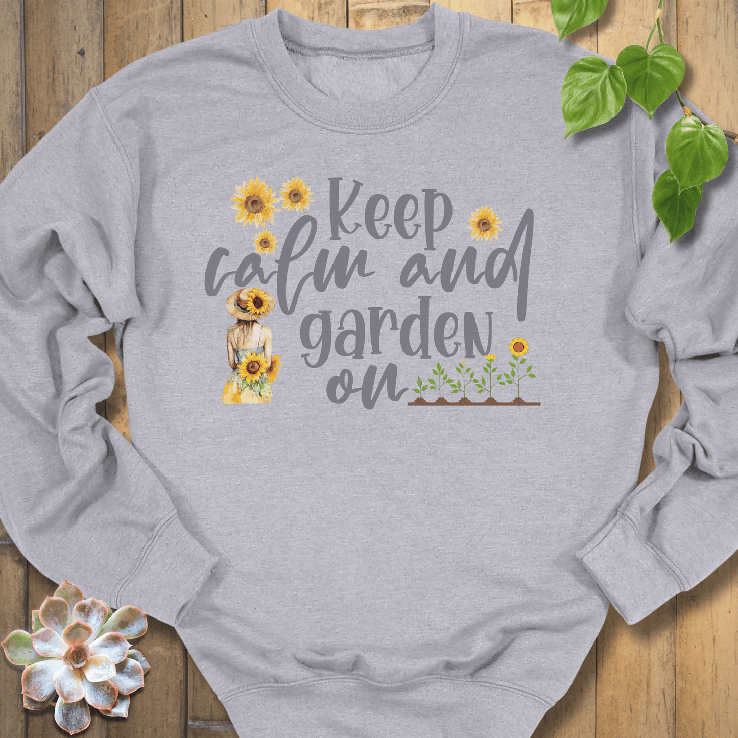 Sport Grey / S Keep Calm Sweatshirt Sweatshirt