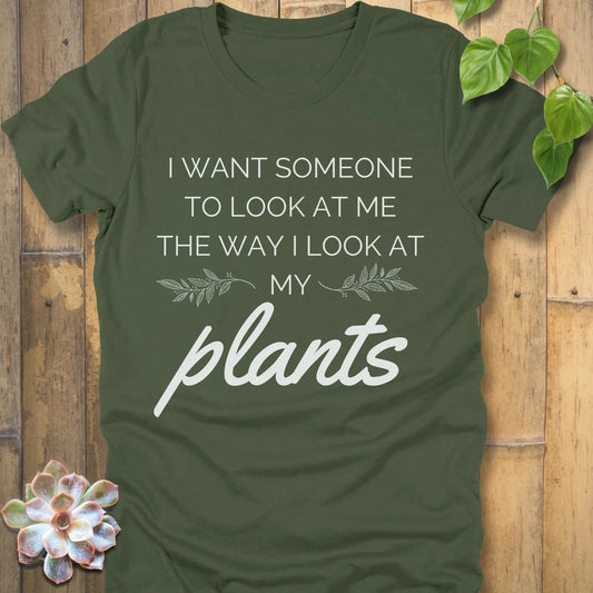 Military Green / S Look At Me T-Shirt T-Shirt