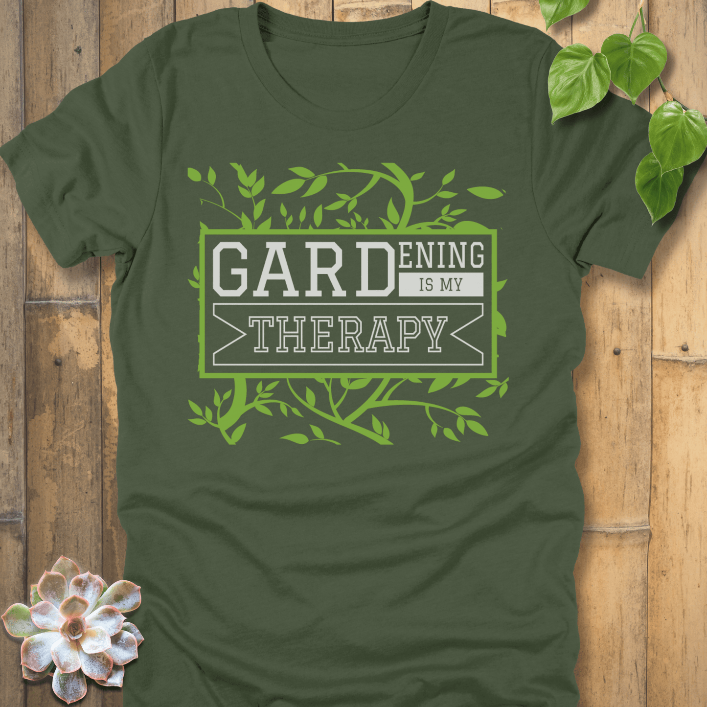 Military Green / S My Therapy T-Shirt T-Shirt