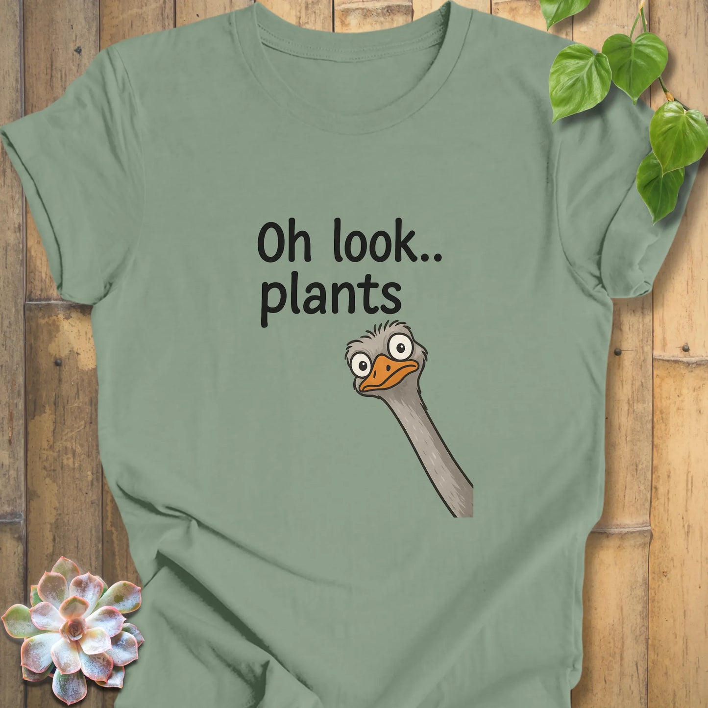graphic tee for plant lovers