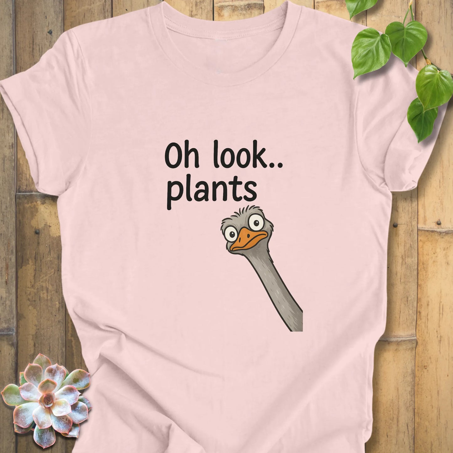 soft cotton plant t-shirt