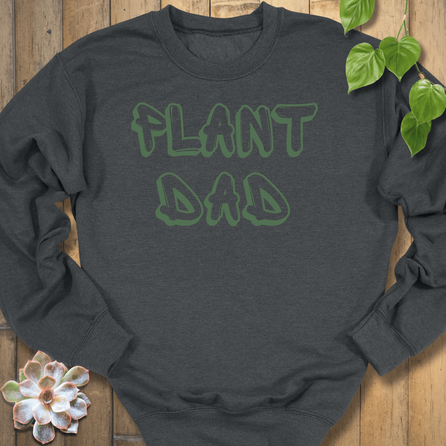 Dark Heather / S Plant Dad Sweatshirt Sweatshirt