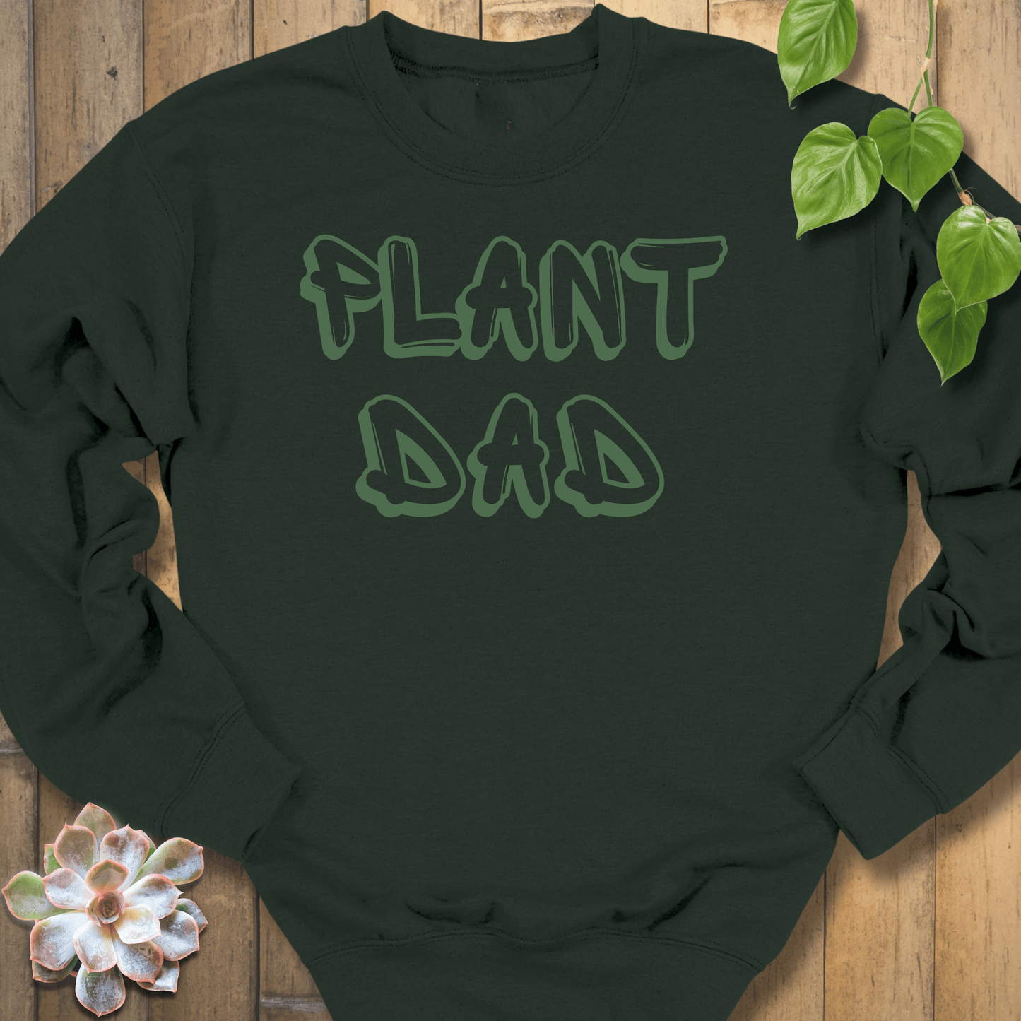 Forest Green / S Plant Dad Sweatshirt Sweatshirt