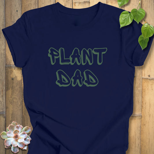 Navy / XS Plant Dad T-shirt T-Shirt