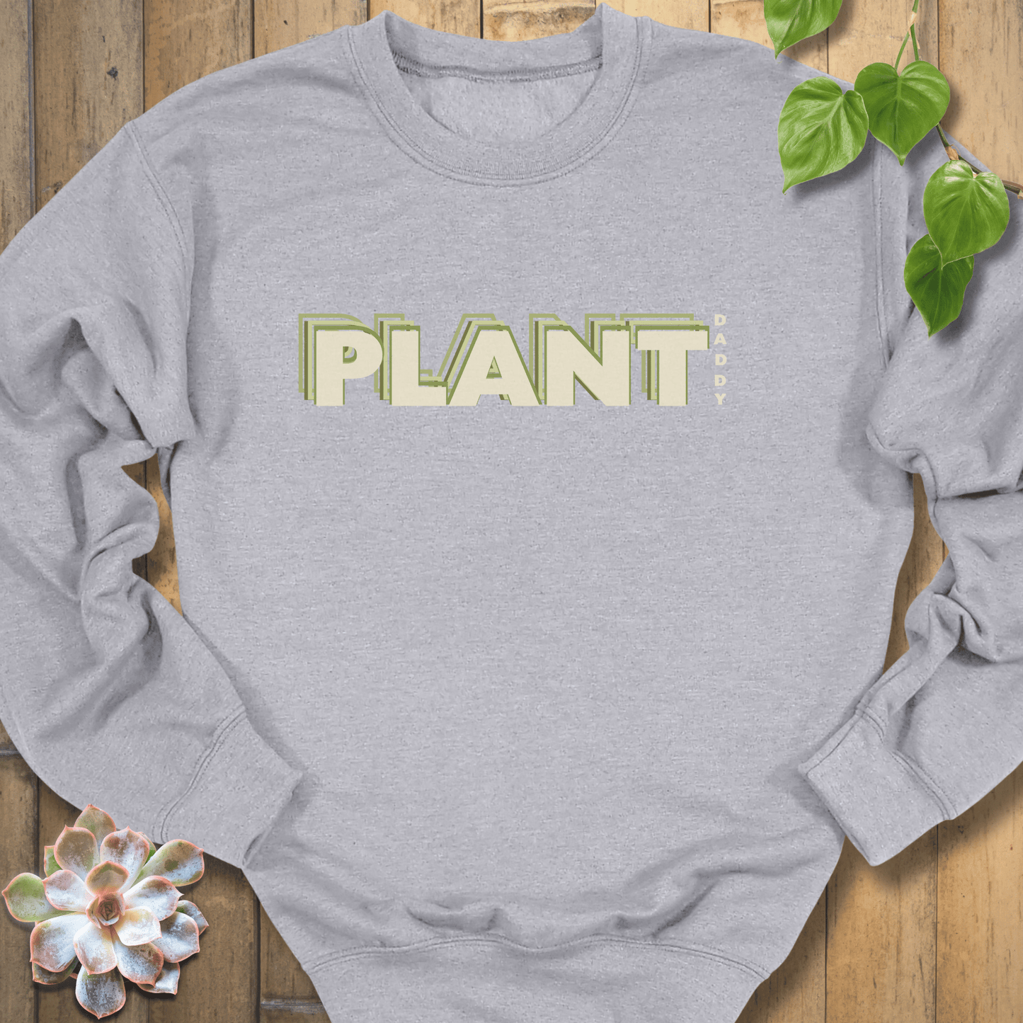 Sport Grey / S Plant Daddy Sweatshirt Sweatshirt
