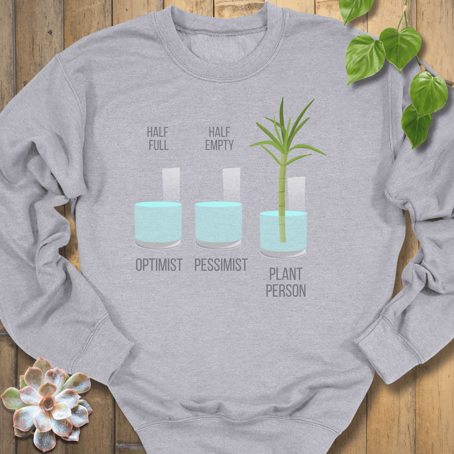 Sport Grey / S Plant Person Sweatshirt Sweatshirt
