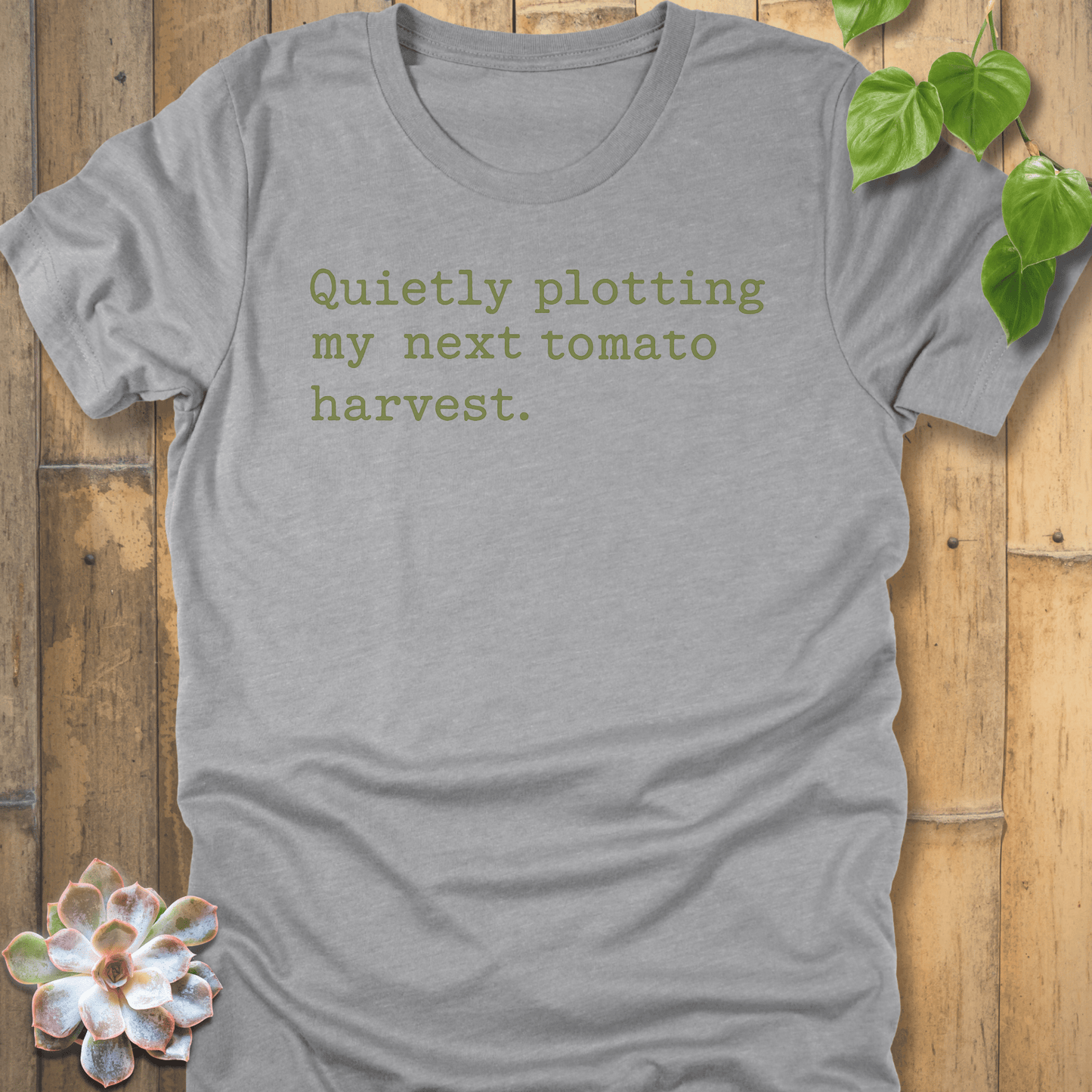 Athletic Heather / S Plotting T-Shirt T-Shirt