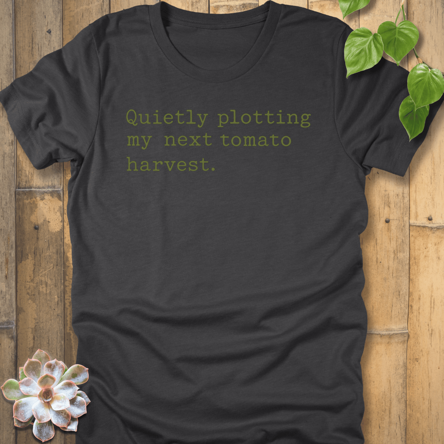 Dark Grey Heather / S Plotting T-Shirt T-Shirt