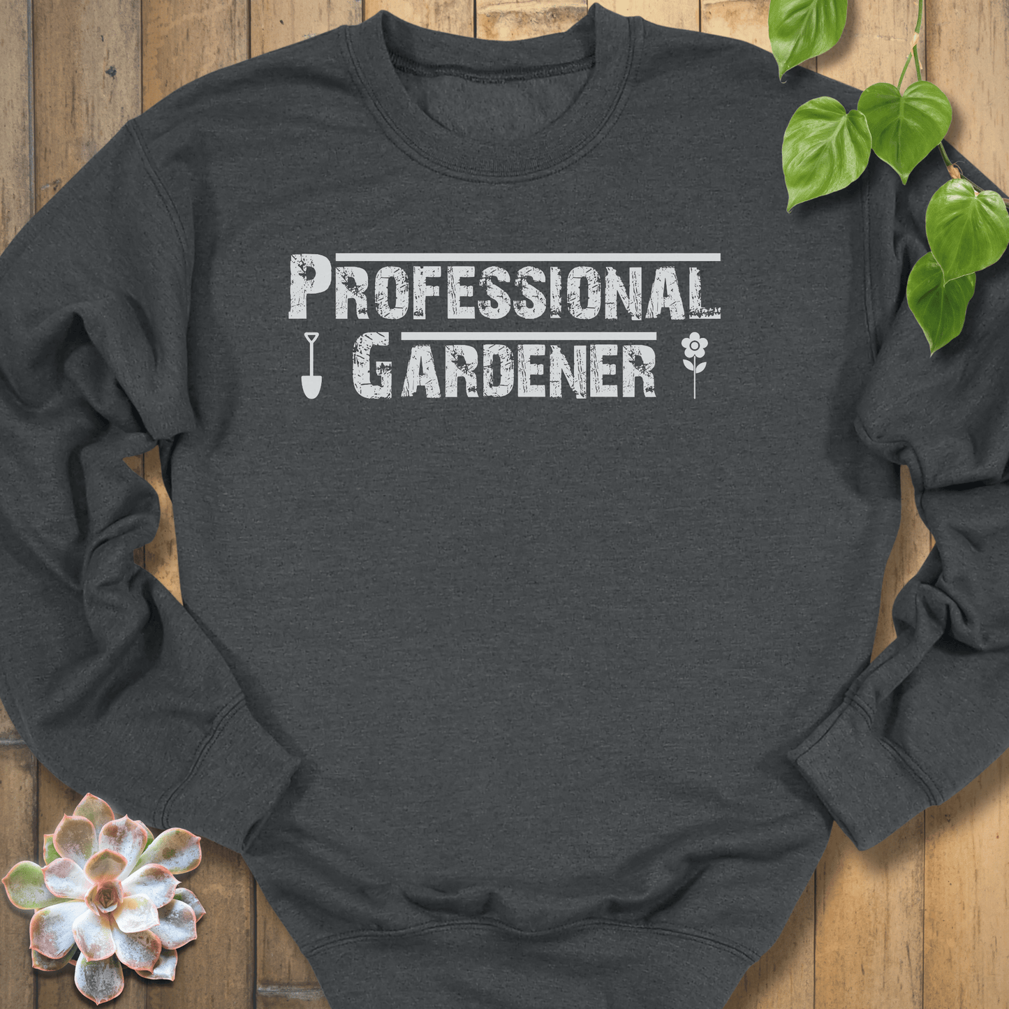 Dark Heather / S Professional Gardener Sweatshirt Sweatshirt