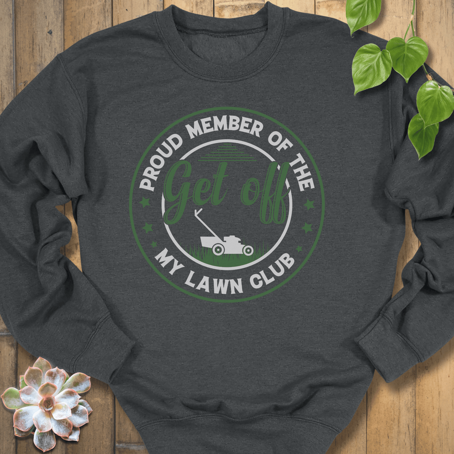 Dark Heather / S Proud Member Sweatshirt Sweatshirt