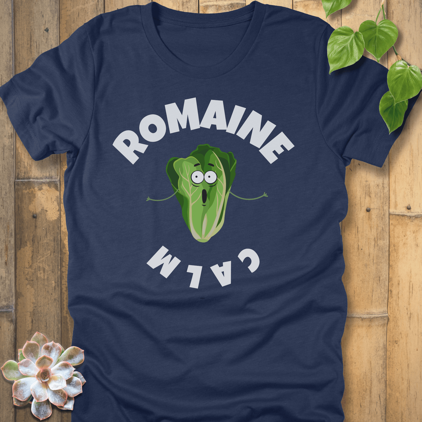 Heather Navy / S Romaine Calm T-Shirt T-Shirt