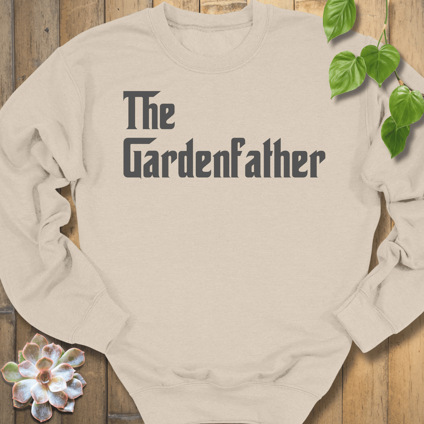 Sand / S The Gardenfather Sweatshirt Sweatshirt