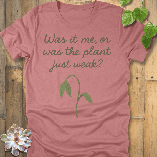 Heather Mauve / S Weak Plant T-shirt T-Shirt